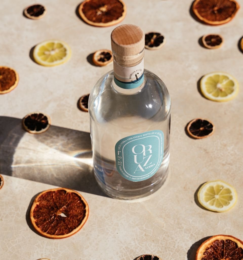 Une vodka organique haut de gamme